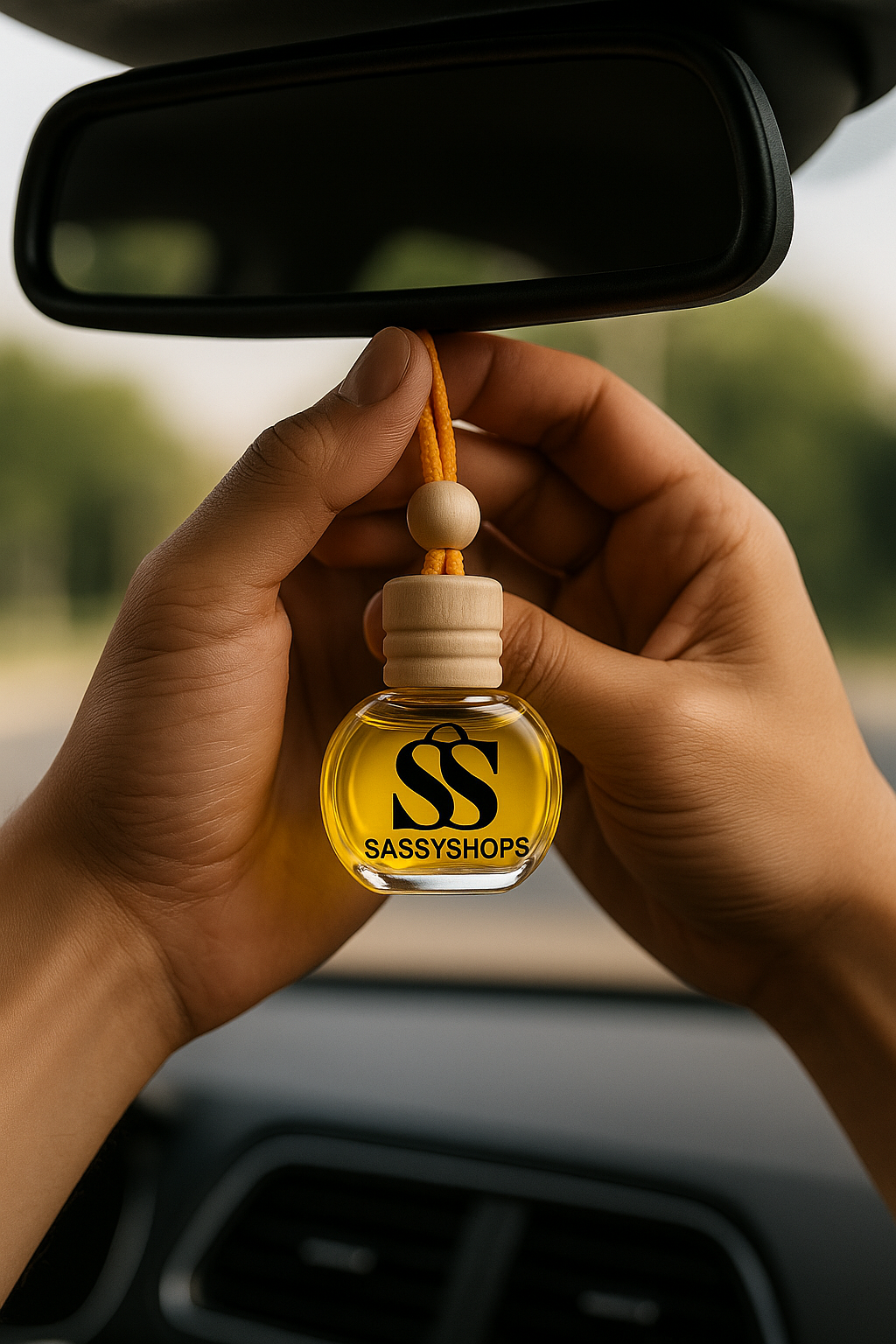 LemonRush Car Perfume Reed Diffuser