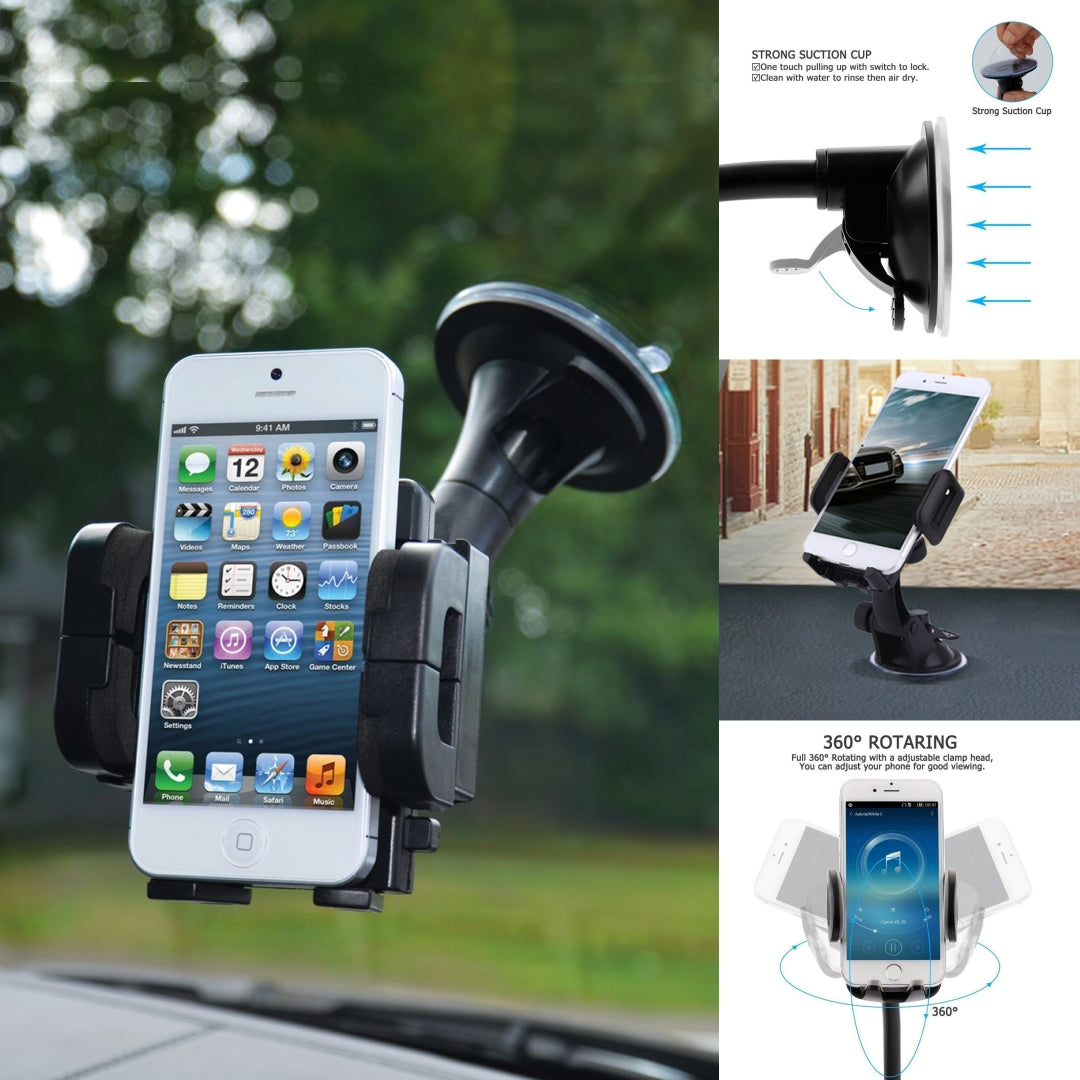 360° Adjustable Car Mobile Holder Mount