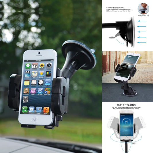 360° Adjustable Car Mobile Holder Mount