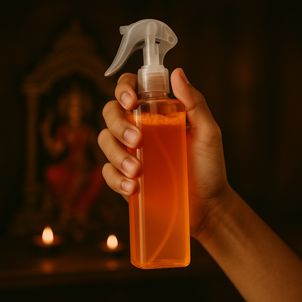 Jasmira – Alcohol-Free, Long-Lasting Sacred Mist - Krishna ji - Ganesh ji - Navratri