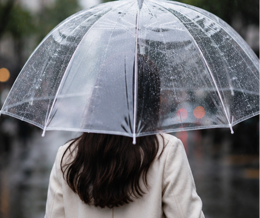CrystalShield Transparent Umbrella features a clear dome canopy that provides reliable rain protection while maintaining full visibility. Lightweight, durable, and stylish, it's perfect for commuting, travel, weddings, and everyday use.